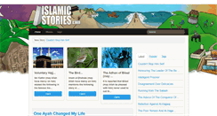 Desktop Screenshot of islamicstories.com